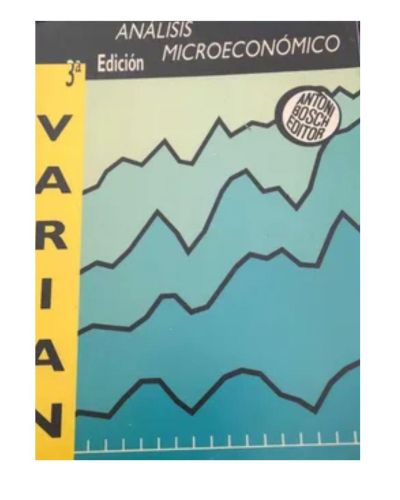 Portada del libro de Análisis microeconómico, 3ª ed