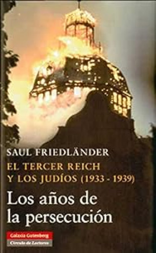 Portada del libro de El Tercer Reich y los judíos (1933-1939)