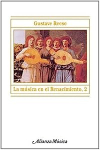 Portada del libro de La música en el Renacimiento, 2