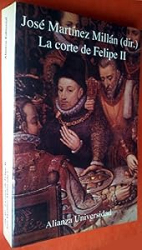 Portada del libro de La corte de Felipe II