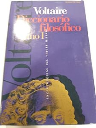 Portada del libro de Diccionario filosófico
