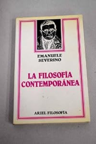 Portada del libro de La filosofía contemporánea