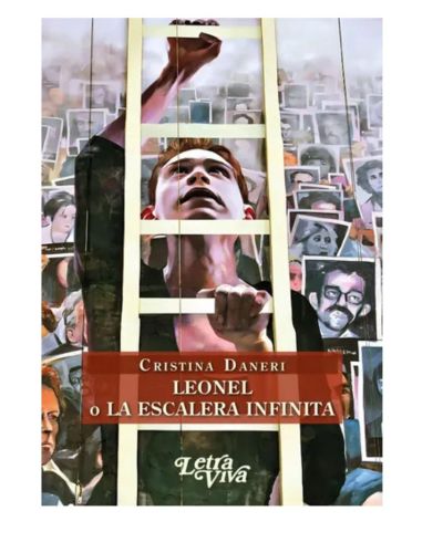 Portada del libro de LEONEL O LA ESCALERA INFINITA