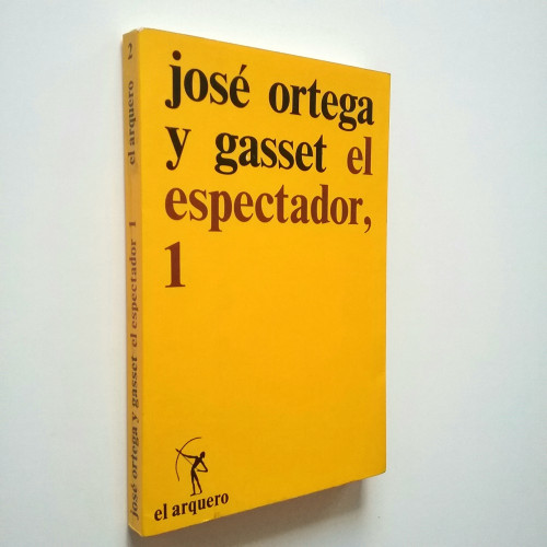 Portada del libro de El espectador. Tomo I