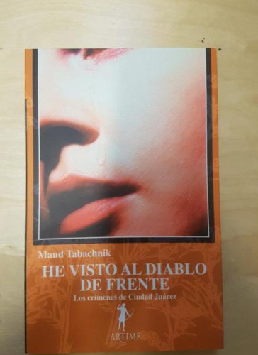 Portada del libro de He visto al diablo de frente