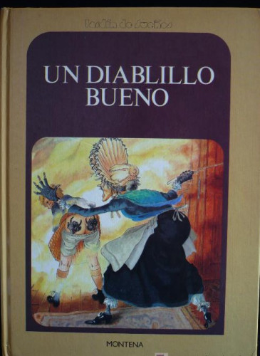 Portada del libro de UN DIABLILLO BUENO, CONDESA DE SEGUR. ILUS. JEAN-HENRIOT. 1983.ED.MONTENA. 24 PAG.