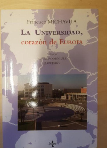 Portada del libro de La Universidad, corazón de Europa (Ventana Abierta)