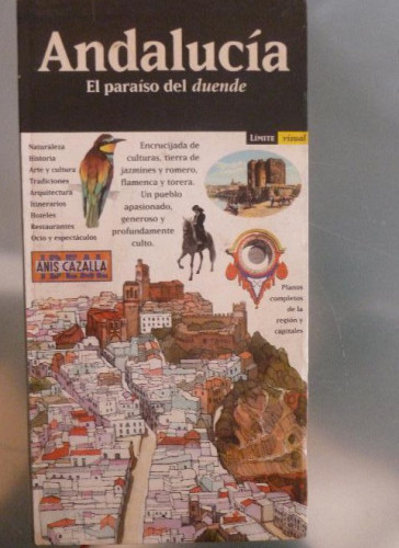 Portada del libro de ANDALUCIA EL PARAISO DEL DUENDE. TURISMO ANDALUZ 2000 601pp