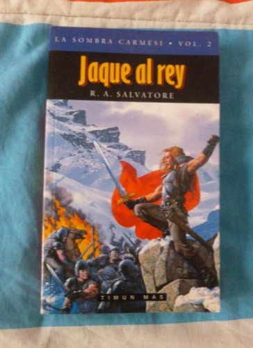 Portada del libro de Jaque al rey - rustica - (Fantasia epica / Crimson Shadow)