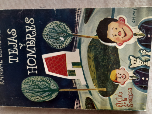 Portada del libro de Tejas  y hombres