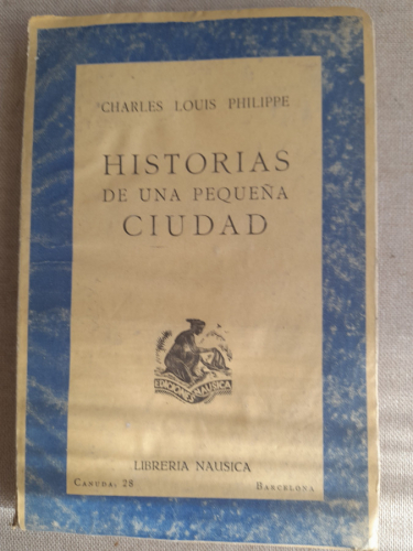Portada del libro de Historias de una pequeña ciudad.-