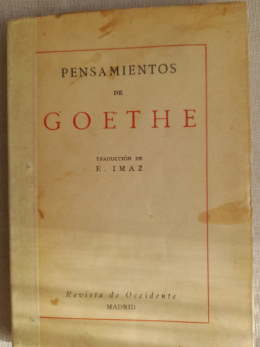 Portada del libro de Pensamientos
