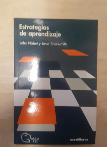 Portada del libro de Estrategias de aprendizaje