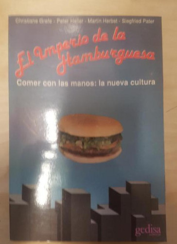 Portada del libro de Imperio de la hamburguesa, el