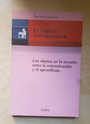 Portada del libro de Objeto informador