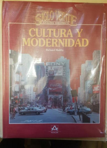 Portada del libro de Cultura y modernidad