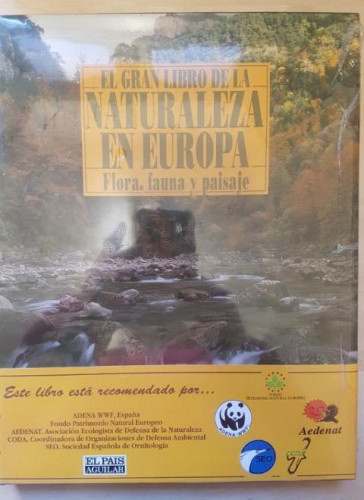 Portada del libro de Gran libro de la naturaleza en Europa, el