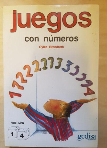 Portada del libro de JUEGOS CON NUMEROS. GYLES BRANDRETH. VOL 14. GEDISA ED. 1989