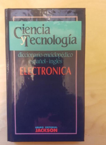 Portada del libro de DICCIONARIO ENCICLOPEDICO ESPAÑOL-INGLES ED. JACKSON. ELECTRONICA