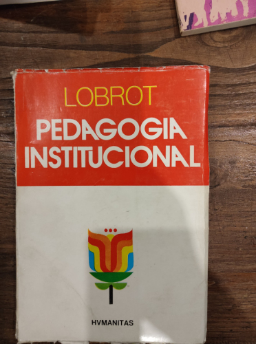 Portada del libro de PEDAGOGIA INSTITUCIONAL