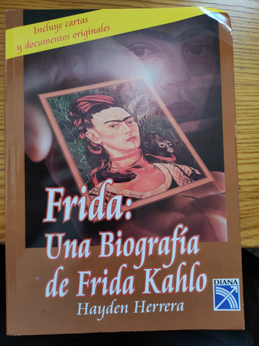 Portada del libro de frida hayden herrera dianaEd. 1991