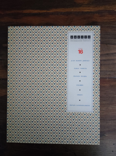 Portada del libro de REVISTA ILUSTRADA INFORMACIÓN POETICA Nº16
