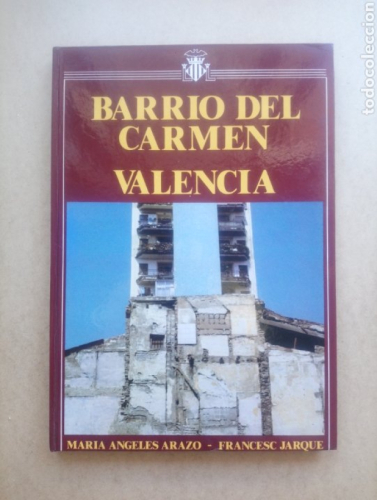 Portada del libro de Barrio del Carmen Valencia