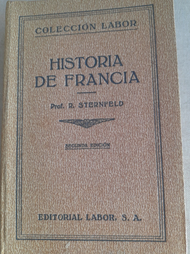 Portada del libro de Historia de Francia