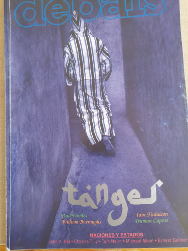 Portada del libro de Tánger. Revista Debats nº 46