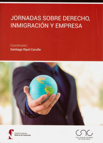 Portada del libro de Jornadas sobre derecho, inmigración y empresa