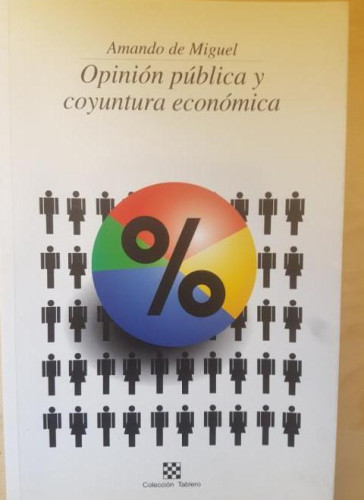 Portada del libro de Opinión pública y coyuntura económica (Tablero)
