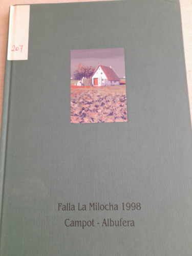 Portada del libro de LLIBRET DE FALLA LA MILOCHA EL CAMPOT DE LA ALBUFERA