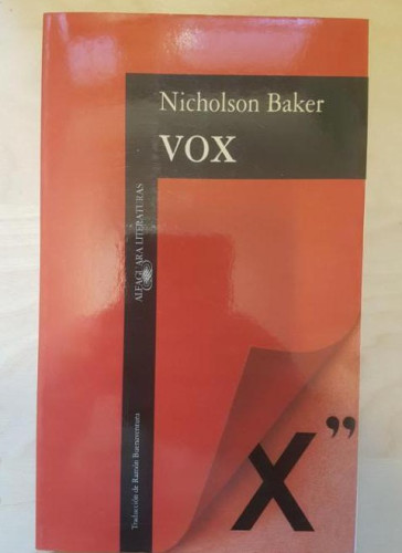 Portada del libro de Vox (Literaturas)