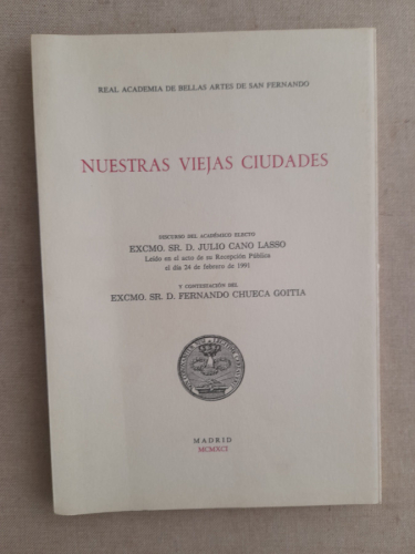 Portada del libro de Nuestras viejas ciudades