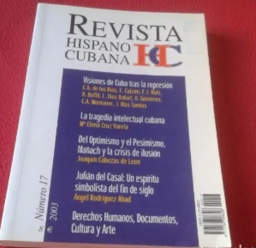 Portada del libro de REVISTA HISPANO CUBANA 17, 2003.