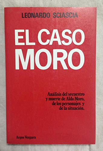 Portada del libro de El caso Moro