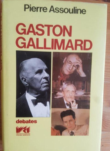 Portada del libro de GASTON GALLIMARD