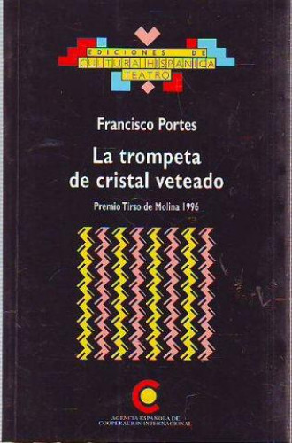Portada del libro de LA TROMPETA DE CRISTAL VETEADO.