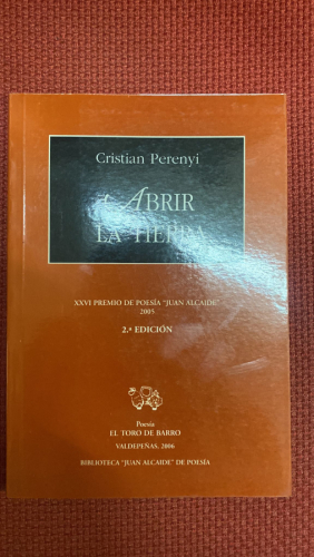 Portada del libro de Abrir la tierra