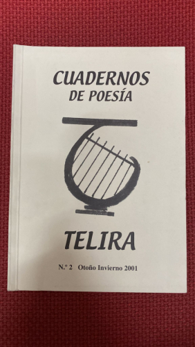 Portada del libro de CUADERNOS DE POESÍA TELIRA NÚMERO 2, OTOÑO INVIERNO 2001.