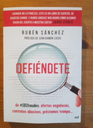 Portada del libro de Imagen del vendedor Defiendete Sánchez, Ruben Publicado por MARTINEZ ROCA (2014) 282pp