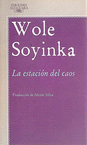 Portada del libro de La estación del caos