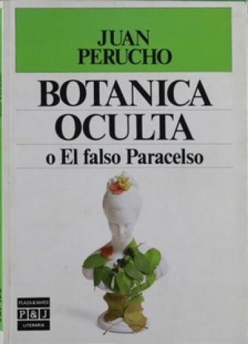 Portada del libro de BOTÁNICA OCULTA O EL FALSO PARACELSO