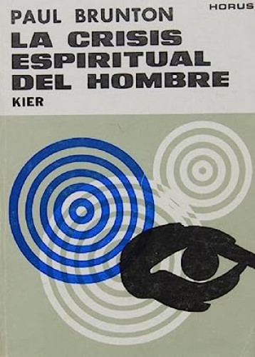 Portada del libro de La crisis espiritual del hombre