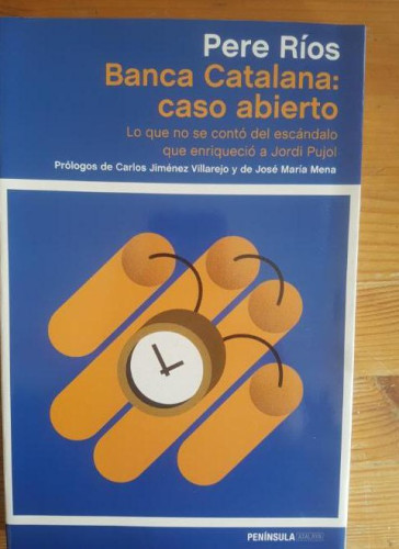 Portada del libro de BANCA CATALANA RÍOS, Pere Península, (2015) 269pp