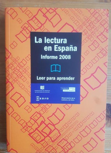 Portada del libro de La lectura en España Vv.Aa FUNDACION GERMAN SANCHEZ (2008) 358pp