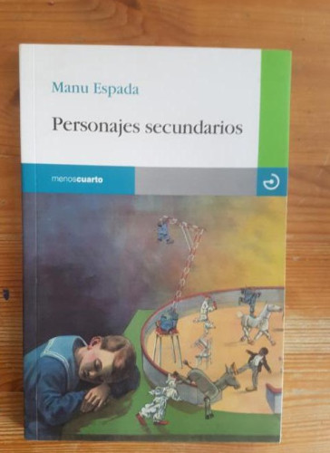 Portada del libro de Personajes Secundarios (Reloj de arena)