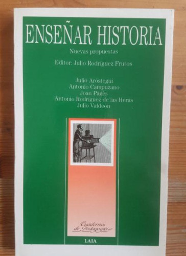 Portada del libro de Enseñar historia