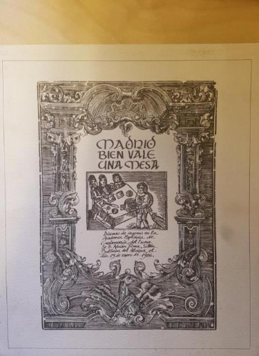 Portada del libro de MADRID BIEN VALE UNA MESA / ADRIÁN PIERA. 1986