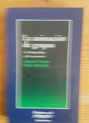 Portada del libro de Animacion de grupos